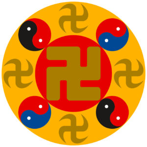 Falun Dafa ženklas